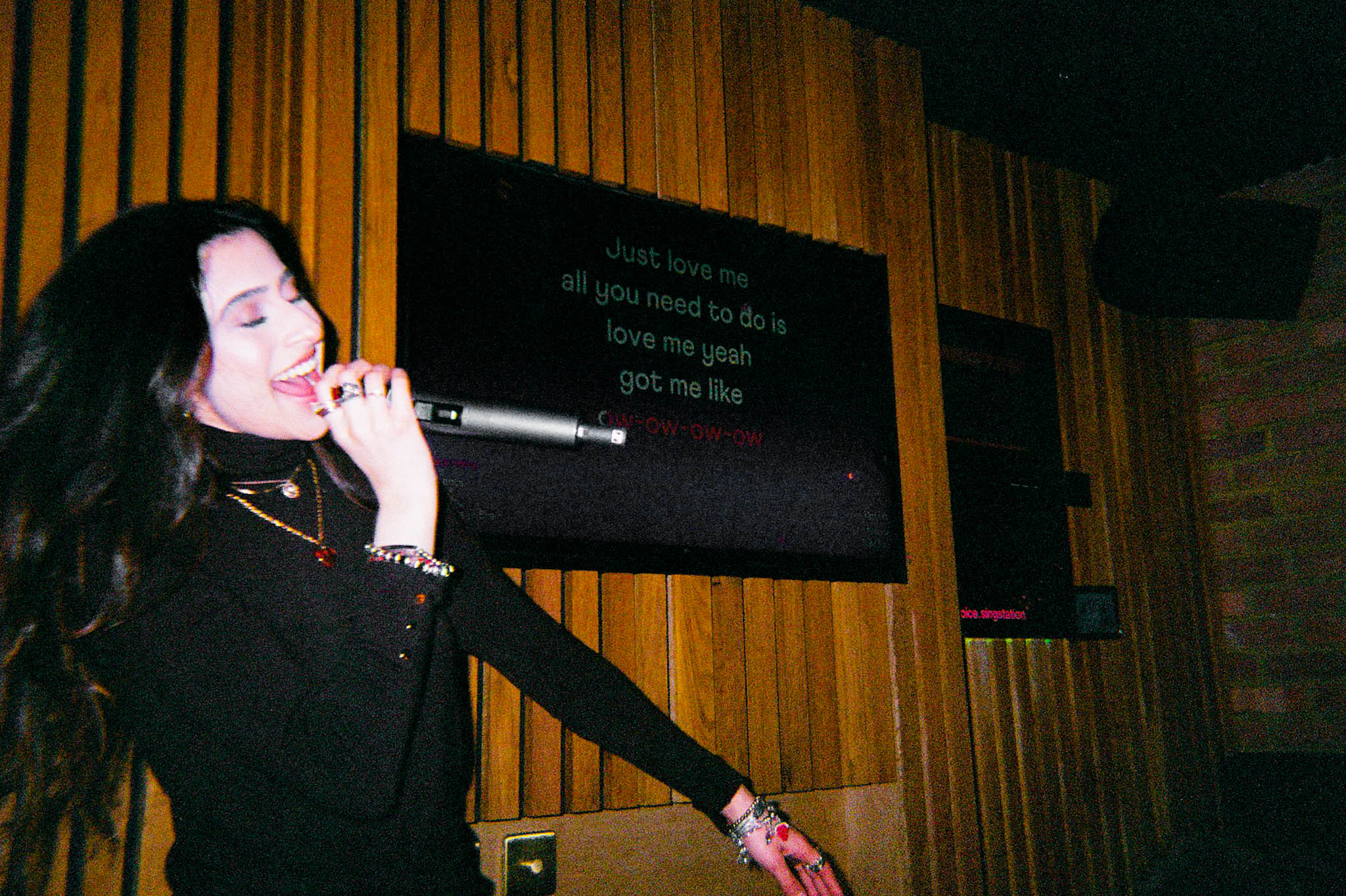 Karaoke room at The Blues Kitchen Manchester available for private hire up to 18 guests